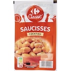 Saucisses cocktail - CARREFOUR CLASSIC' - Carrefour à Argenteuil Saucisses cocktail - CARREFOUR CLASSIC' en promo chez Carrefour Argenteuil à 2,09 €
