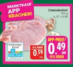 Marktkauf Oschatz - Schweinekotelett Angebot im Prospekt Schweinekotelett bei Marktkauf im Oschatz Prospekt für 0,49 €
