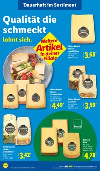 Käse im Lidl Prospekt "LIDL LOHNT SICH" mit 73 Seiten (Heilbronn)