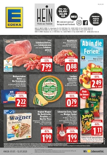 EDEKA Prospekt der Woche "Aktuelle Angebote" Seite 1, 07.07.2025 bis 12.07.2025 für Köln Aktueller EDEKA Prospekt "Aktuelle Angebote" Seite 1 von 24 Seiten für Köln
