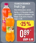 Fruit 2 go Maracuja-Limette von Franken Brunnen im aktuellen ALDI Nord Prospekt für 0,89 €