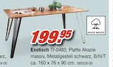 Esstisch TI-0483 Angebote bei Möbel AS Singen für 199,95 €