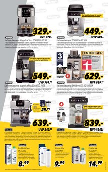 Kaffeemaschine im MEDIMAX Prospekt "MARKENTAGE!" mit 15 Seiten (Halle (Saale))