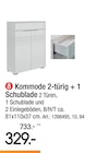 Kommode 2-türig + 1 Schublade Angebote bei Zurbrüggen Rheda-Wiedenbrück für 329,00 €