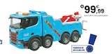 CAMION DE DÉPANNAGE SCANIA SUPER 560R POUR POIDS LOURD | - Bruder en promo chez JouéClub CAMION DE DÉPANNAGE SCANIA SUPER 560R POUR POIDS LOURD | - Bruder dans le catalogue JouéClub