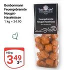 Feuergebrannte Nougat-Haselnüsse Angebote von Bonbonmann bei GLOBUS Salzgitter für 3,49 €
