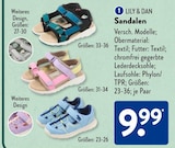 Sandalen von Lily & Dan im aktuellen ALDI SÜD Prospekt für 9,99 €