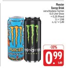 EDEKA Pegau - Energy Drink Angebot im Prospekt Energy Drink bei EDEKA im Pegau Prospekt für 0,99 €