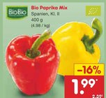 Bio Paprika Mix im Angebot bei Netto Marken-Discount in Halle Bio Paprika Mix Angebote von BioBio bei Netto Marken-Discount Halle für 1,99 €