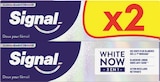 Dentifrice White Now 3 en 1 Blancheur Longue Durée - Signal en promo chez Intermarché Hyper Dentifrice White Now 3 en 1 Blancheur Longue Durée - Signal dans le catalogue Intermarché Hyper