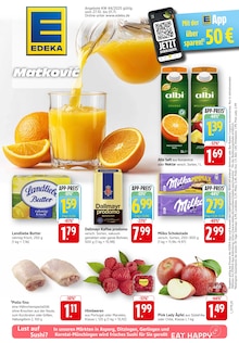 EDEKA Gerlingen Prospekt der aktuellen Woche, gültig von 27.10.2025 bis 01.11.2025 Aktueller EDEKA Gerlingen Prospekt "Aktuelle Angebote" mit 49 Seiten