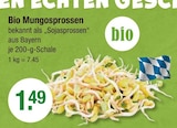 Bio Mungosprossen für 1,49 € bei V-Markt im Angebot Bio Mungosprossen im aktuellen V-Markt Prospekt