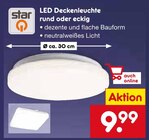 LED Deckenleuchte rund im Angebot bei Netto Marken-Discount in Pforzheim LED Deckenleuchte rund Angebote von star bei Netto Marken-Discount Pforzheim für 9,99 €