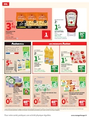 Promos Huile de tournesol dans le catalogue "LES HALLES d'automne" de Auchan Hypermarché Huile de tournesol en promo dans le catalogue Auchan Hypermarché à la page 16