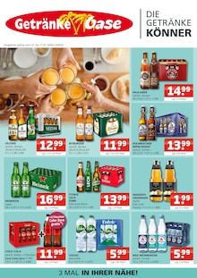 Coca Cola im Getränke Oase Prospekt "Aktuelle Angebote" mit 2 Seiten (Marl)