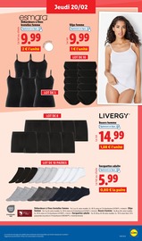 Lingerie Femme Angebote im Prospekt "Le vrai prix des bonnes choses" von Lidl auf Seite 11