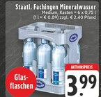 Mineralwasser Angebote von Staatl. Fachingen bei E center Herne für 3,99 €