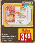 Frisches Puten-Hackfleisch im Angebot bei REWE in Stralsund Frisches Puten-Hackfleisch Angebote von Gutstetten bei REWE Stralsund für 3,49 €