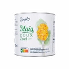 Maïs doux - SIMPL en promo chez Carrefour Maïs doux - SIMPL dans le catalogue Carrefour