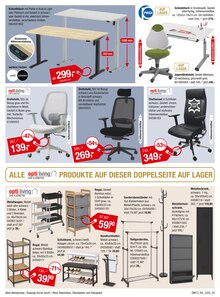 Bürostuhl im aktuellen Opti-Wohnwelt Prospekt (Bremerhaven) Bürostuhl im Opti-Wohnwelt Prospekt "Möbel und Küchen Spartage" mit 28 Seiten (Bremerhaven)