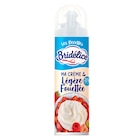 Ma Crème Légère Fouettée - BRIDÉLICE en promo à 1,88 € chez Carrefour Ma Crème Légère Fouettée - BRIDÉLICE dans le catalogue Carrefour