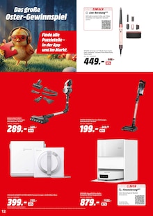Staubsauger im aktuellen MediaMarkt Saturn Prospekt (Würzburg) Staubsauger im MediaMarkt Saturn Prospekt "Starke Osterhighlights" mit 16 Seiten (Würzburg)
