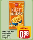 Aktuelle Käse Angebote bei REWE in Frankfurt (Main) Aktuelles Käsebällchen Angebot bei REWE in Frankfurt (Main) ab 0,99 €