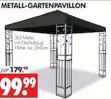 Wreesmann Lunzenau - METALL-GARTENPAVILLON Angebot im Prospekt METALL-GARTENPAVILLON bei Wreesmann im Lunzenau Prospekt für 99,99 €