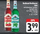 Saure Kirsche Likör im Angebot bei EDEKA in Gera Saure Kirsche Likör Angebote von Nordbrand Nordhausen bei EDEKA Gera für 3,99 €