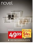 LED-DECKENLEUCHTE Angebote von novel bei XXXLutz Wolfsburg für 49,99 €
