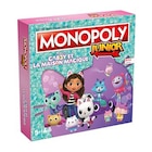 Jeu classique Winning Moves Monopoly Junior Gabby et la Maison Magique dans le catalogue Fnac