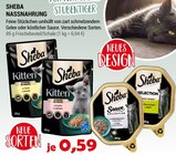 NASSNAHRUNG Angebote von SHEBA bei Zookauf Voerde für 0,59 €