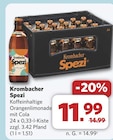 Spezi im Angebot bei combi in Bielefeld Spezi Angebote von Krombacher bei combi Bielefeld für 11,99 €