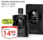 Gentleman's Code Black Angebote von Otto Kern bei GLOBUS Castrop-Rauxel für 14,99 €