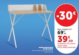 Bureau métal/bois 90 X85 X 50CM à Super U dans Saint-Estève-Janson