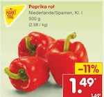 Aktuelles Paprika rot Angebot bei Netto Marken-Discount in Bremen ab 1,49 €
