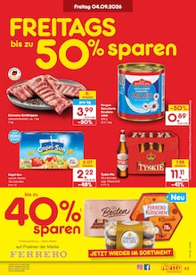 Tyskie im Netto Marken-Discount Prospekt "Aktuelle Angebote" mit 66 Seiten (Rostock)