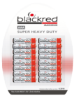 Batterien von blackred für 1,50 € bei Sconto SB im Angebot Batterien von blackred im aktuellen Sconto SB Prospekt