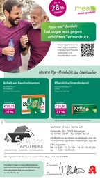 mea - meine apotheke Prospekt für Münsingen mit 4 Seiten mea - meine apotheke Prospekt für Münsingen: "Unsere September-Angebote", 4 Seiten, 01.09.2025 - 30.09.2025