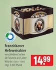 Aktuelle Franziskaner Angebote bei famila Nordost in Lübeck Aktuelles Franziskaner Hefeweissbier Angebot bei famila Nordost in Lübeck ab 14,99 €