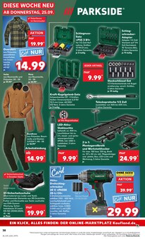 Akkuschrauber im Kaufland Prospekt "Hier bin ich richtig" mit 60 Seiten (Salzgitter)
