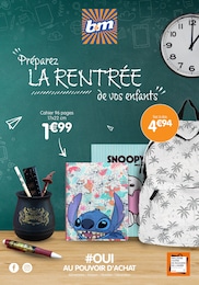 Prix et réduction Fournitures Scolaires dans le prospectus B&M en cours Offre Fournitures Scolaires dans le catalogue B&M du moment à la page 1