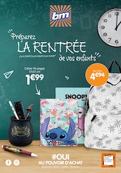 Fournitures Scolaires Angebote im Prospekt ""Préparez LA RENTRÉE de vos enfants"" von B&M auf Seite 1