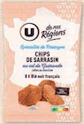 Chips de sarrasin au sel de Guérande à Super U dans Saint-Remèze