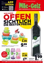 Mäc-Geiz Prospekt für Rostock mit 10 Seiten Mäc-Geiz Prospekt für Rostock: "Der Haushalts-Discounter!", 10 Seiten, 22.02.2021 - 28.02.2021