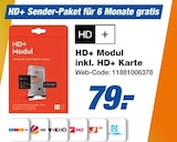 HD+ Modul inkl. HD+ Karte bei expert im Brunsbüttel Prospekt für 79,00 €