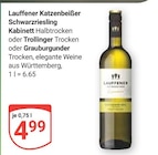 Aktuelle Wein Angebote bei GLOBUS in Bochum Aktuelles Schwarzriesling Kabinett Halbtrocken Angebot bei GLOBUS in Bochum ab 4,99 €