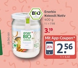 Kokosöl Nativ Angebote von Enerbio bei Rossmann Bergisch Gladbach für 2,56 €