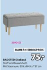 BADSTED Sitzbank für 75,00 € bei JYSK im Angebot BADSTED Sitzbank im aktuellen JYSK Prospekt