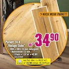 Parkett 14.0 Vintage Eiche Angebote bei Hornbach Schwäbisch Gmünd für 33,90 €